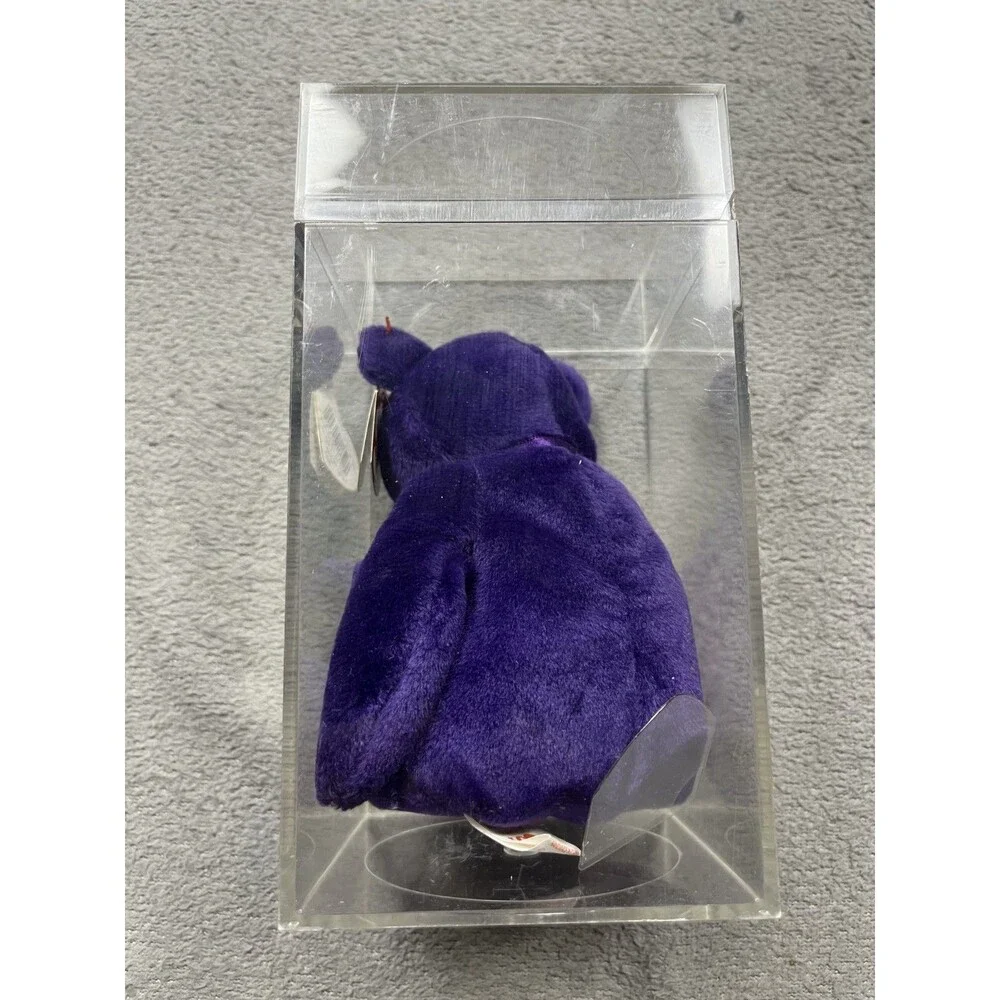TY Beanie Baby Princess Bear Diana Rare With Case Tags Vintage
